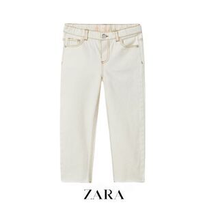 ZARA Kids | Ecru | STRAIGHT LEG JEANS